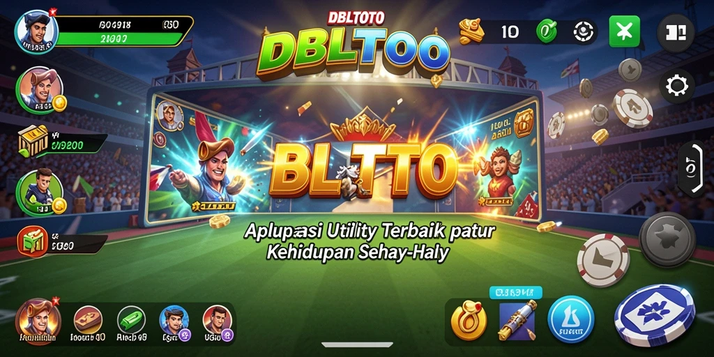 Tampilan antarmuka DBLTOTO yang bersih dan mudah digunakan.