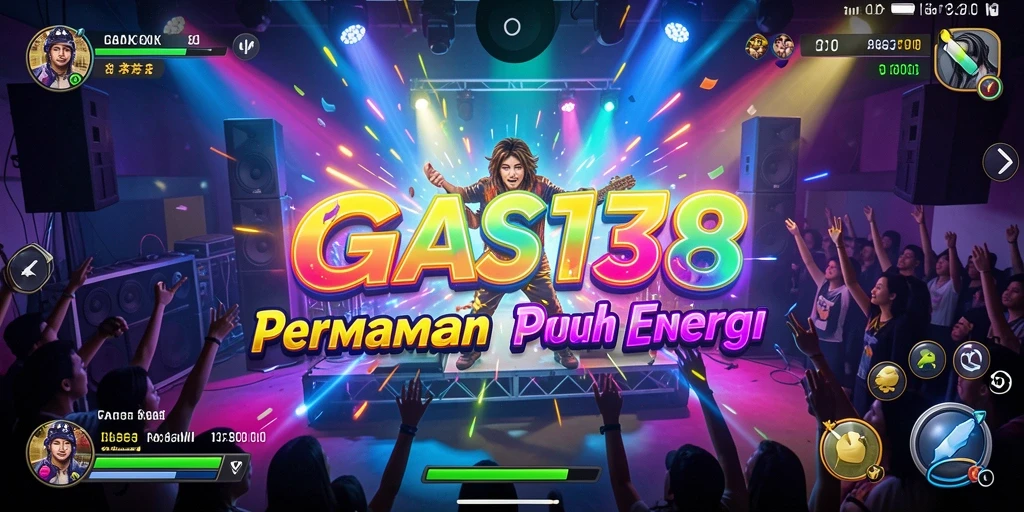 Tampilan gameplay GAS138 yang menarik dengan berbagai jenis musik.