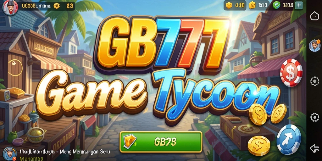 Tampilan gameplay menarik dari GB777 dengan elemen Tycoon yang menantang.