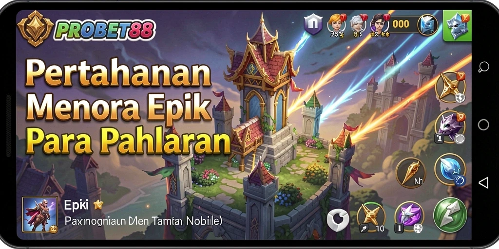 Tampilan gameplay PROBET88 yang menegangkan dan penuh strategi.